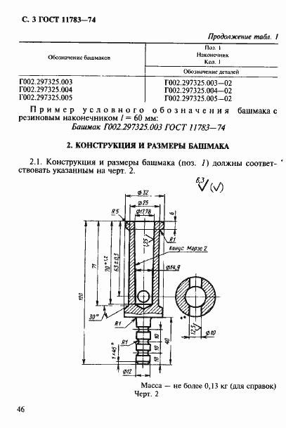 Страница 3 ГОСТ 11783-74