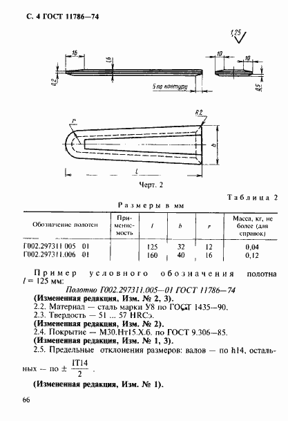 Страница 4 ГОСТ 11786-74