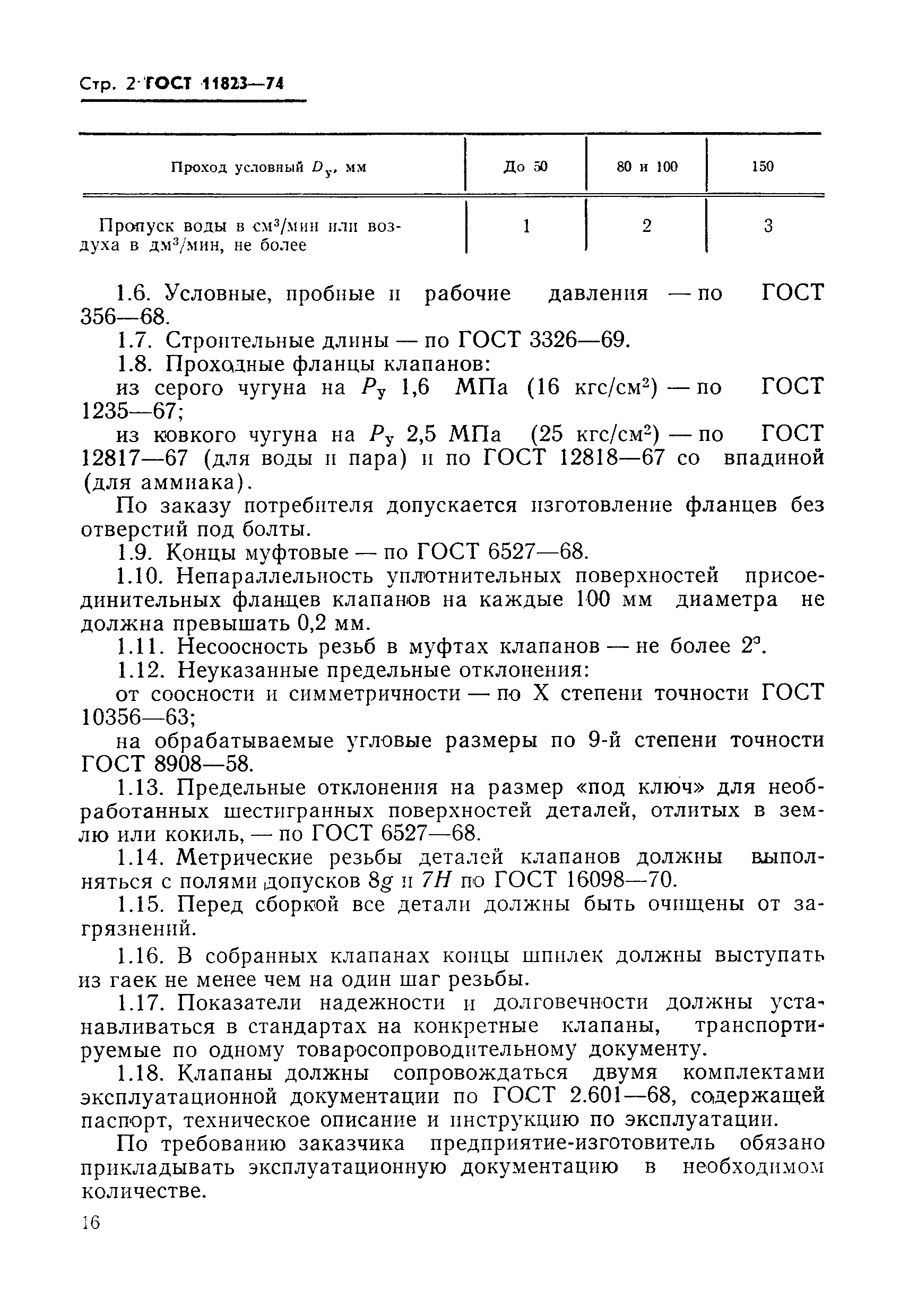 Страница 3 ГОСТ 11823-74