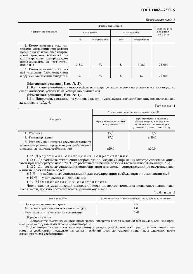 Страница 6 ГОСТ 11868-75