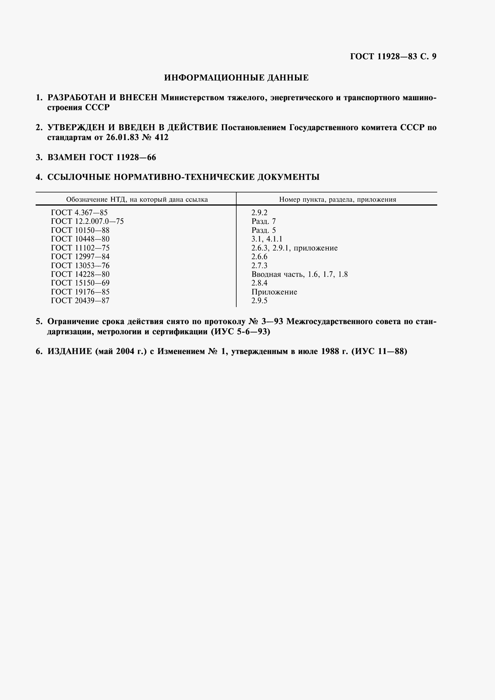 Страница 11 ГОСТ 11928-83