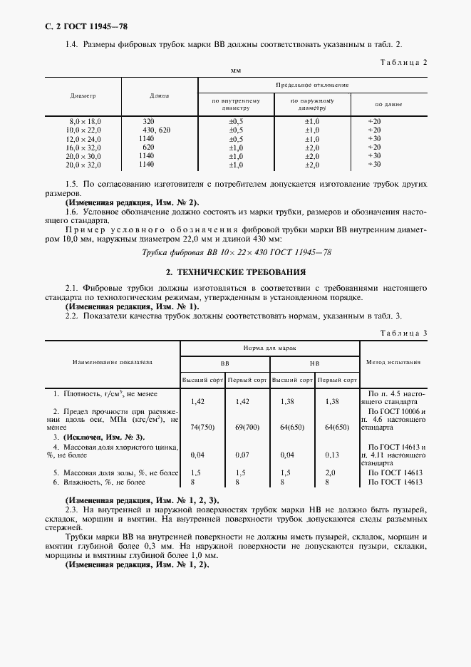 Страница 3 ГОСТ 11945-78