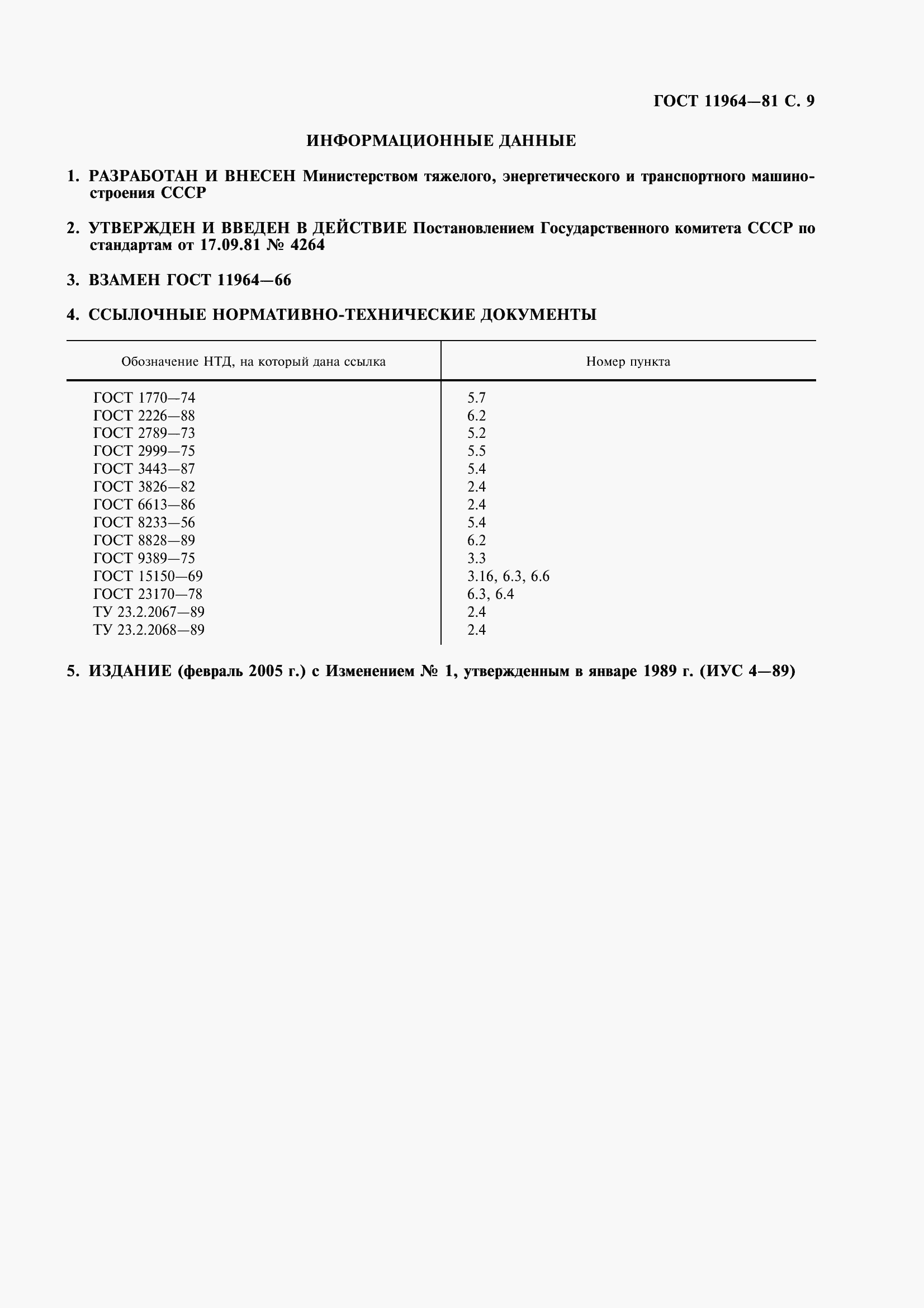 Страница 11 ГОСТ 11964-81