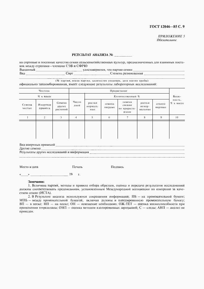 Страница 10 ГОСТ 12046-85