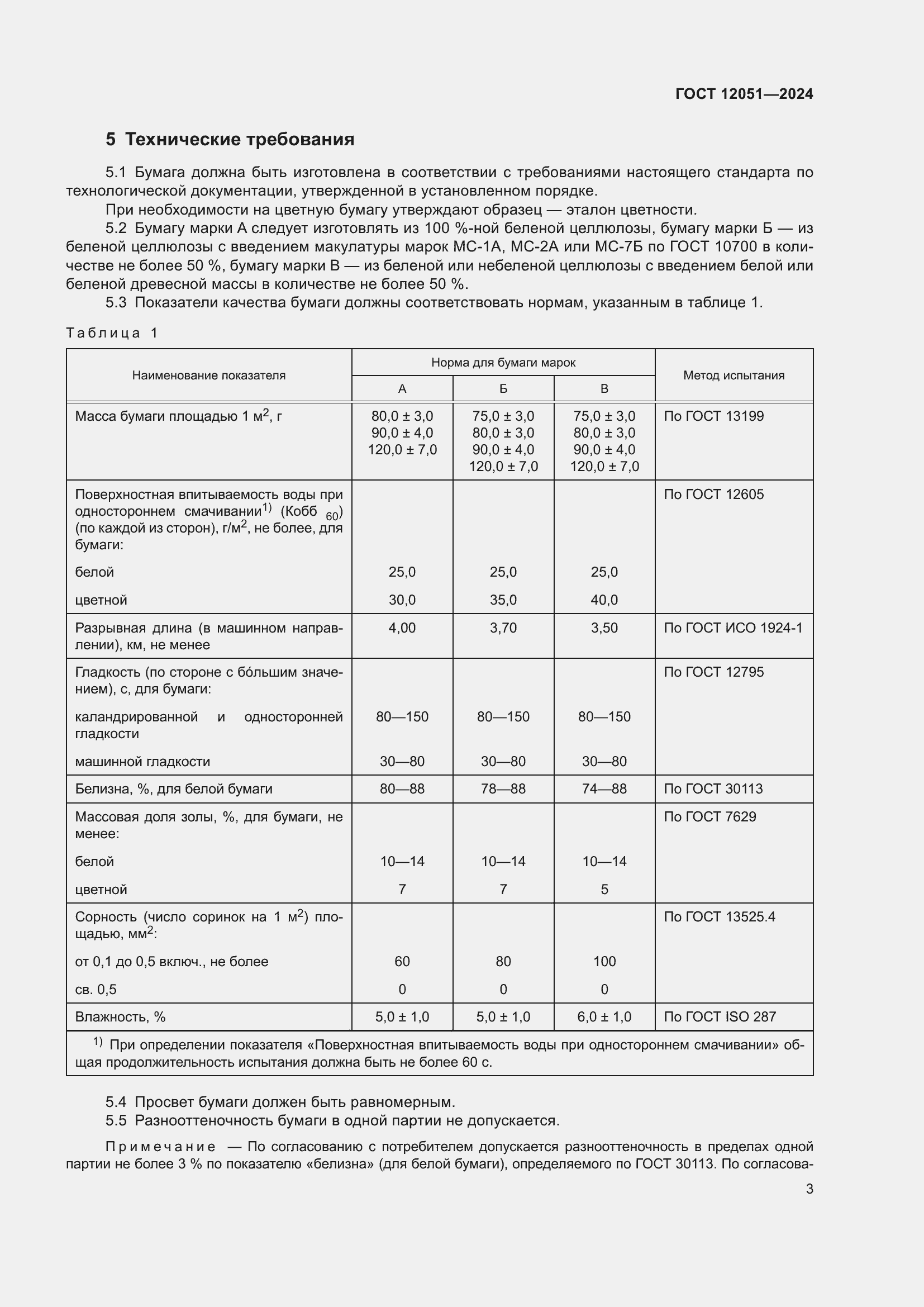 Страница 5 ГОСТ 12051-2024