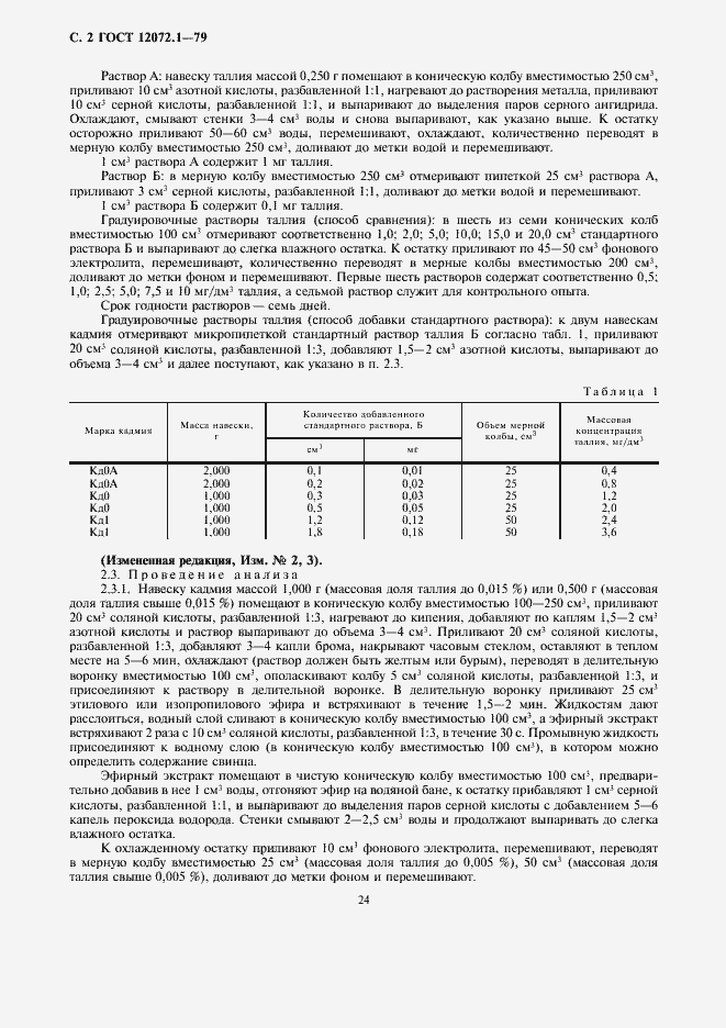 Страница 2 ГОСТ 12072.1-79