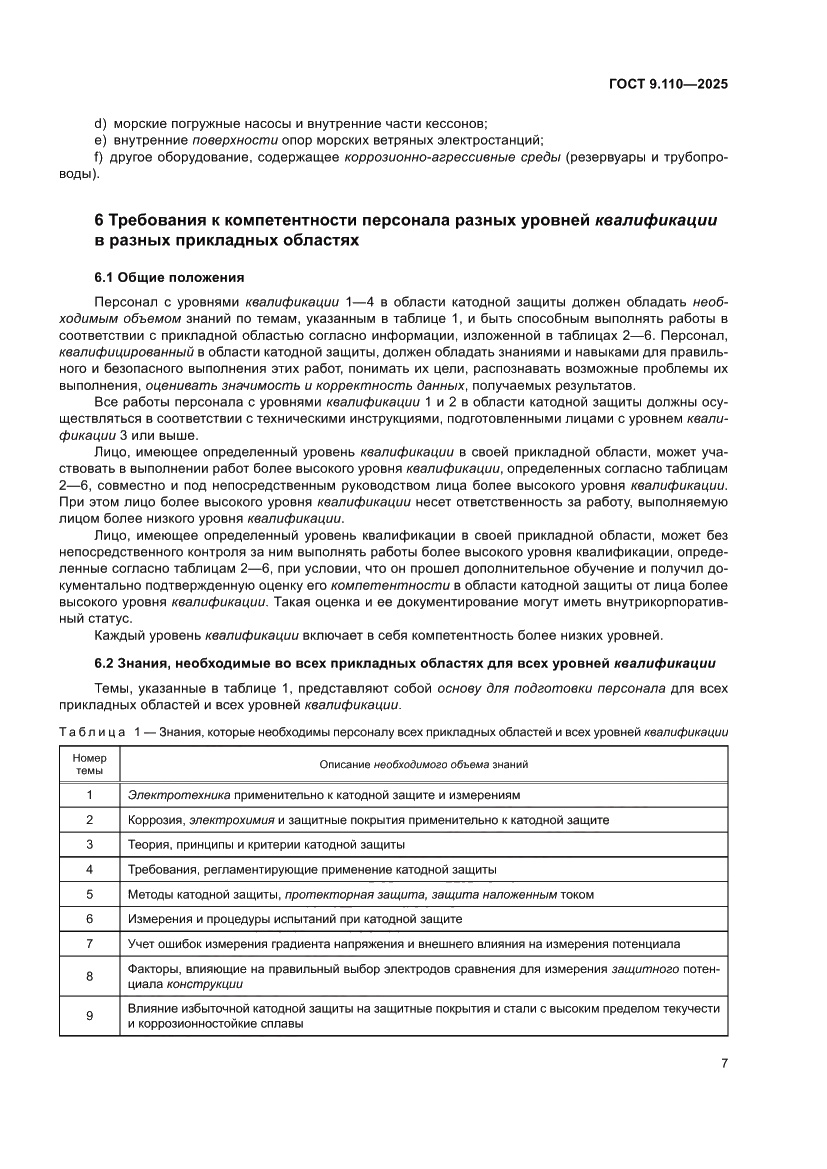 Страница 13 ГОСТ 9.110-2025