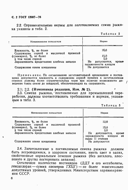 Страница 2 ГОСТ 12097-76
