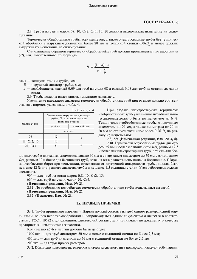 Страница 6 ГОСТ 12132-66