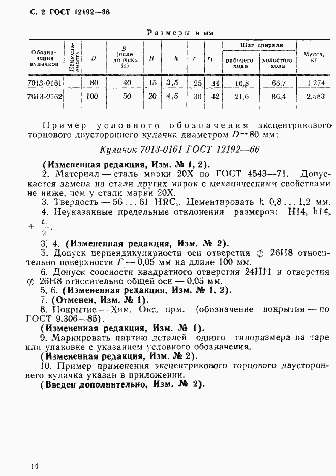 Страница 2 ГОСТ 12192-66