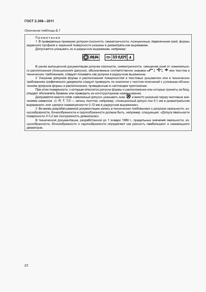 Страница 25 ГОСТ 2.308-2011