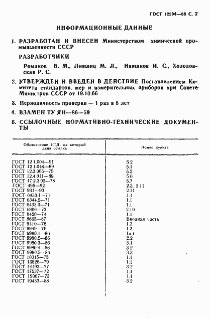 Страница 8 ГОСТ 12294-66