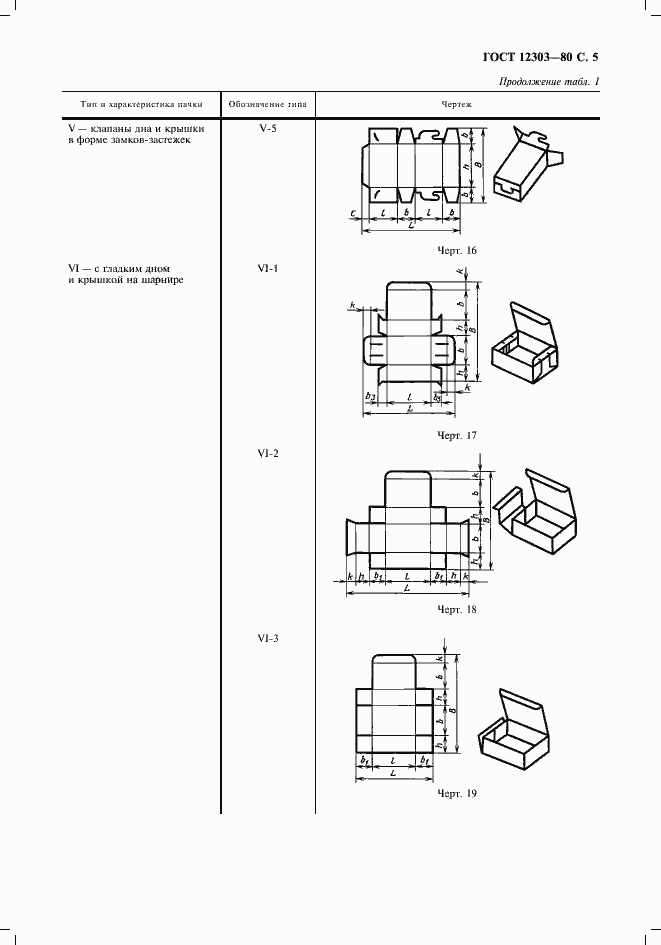 Страница 6 ГОСТ 12303-80