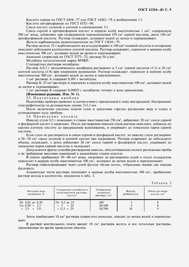 Страница 10 ГОСТ 12354-81