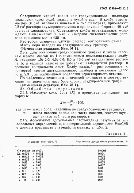 Страница 6 ГОСТ 12360-82