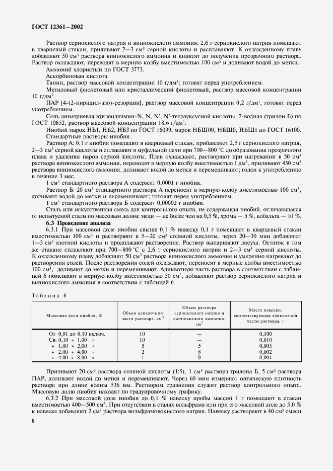 Страница 11 ГОСТ 12361-2002