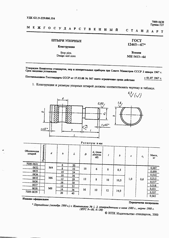 Страница 2 ГОСТ 12465-67