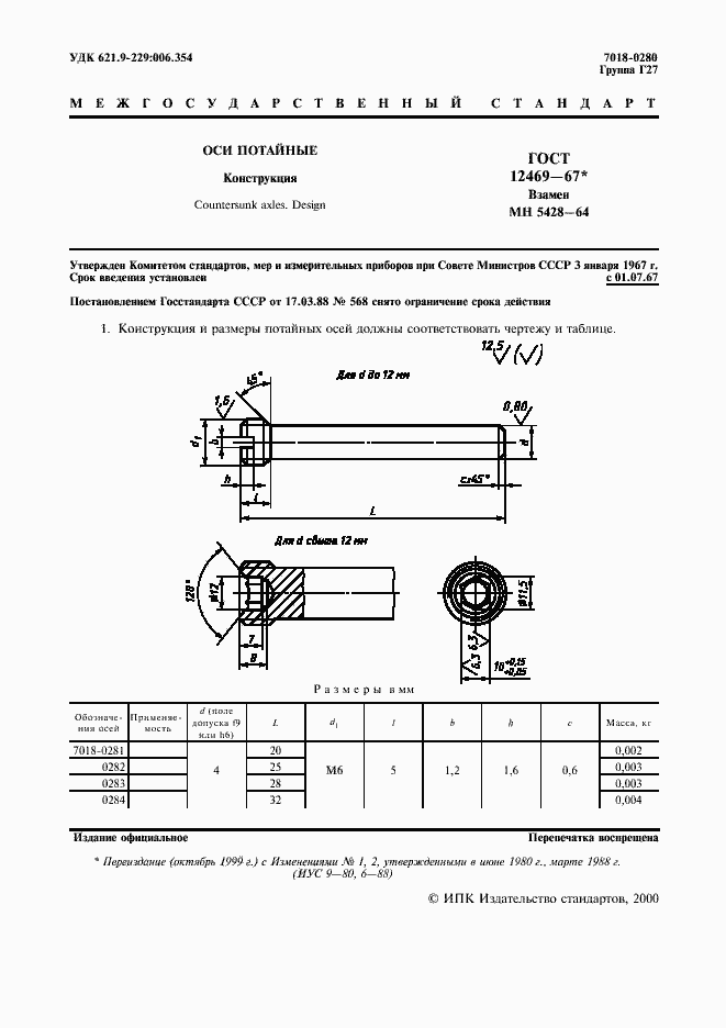 Страница 2 ГОСТ 12469-67
