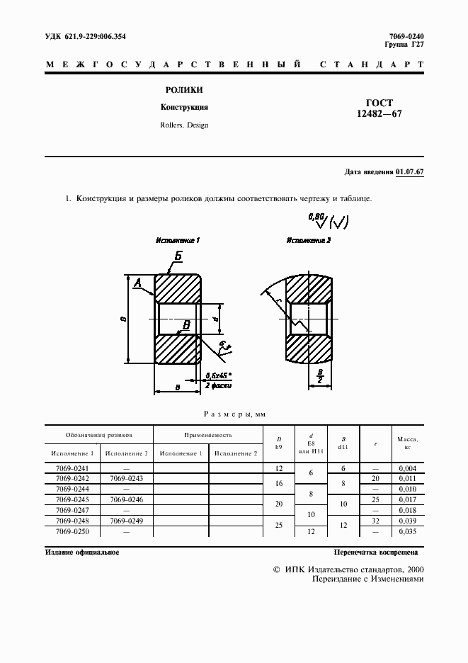 Страница 2 ГОСТ 12482-67