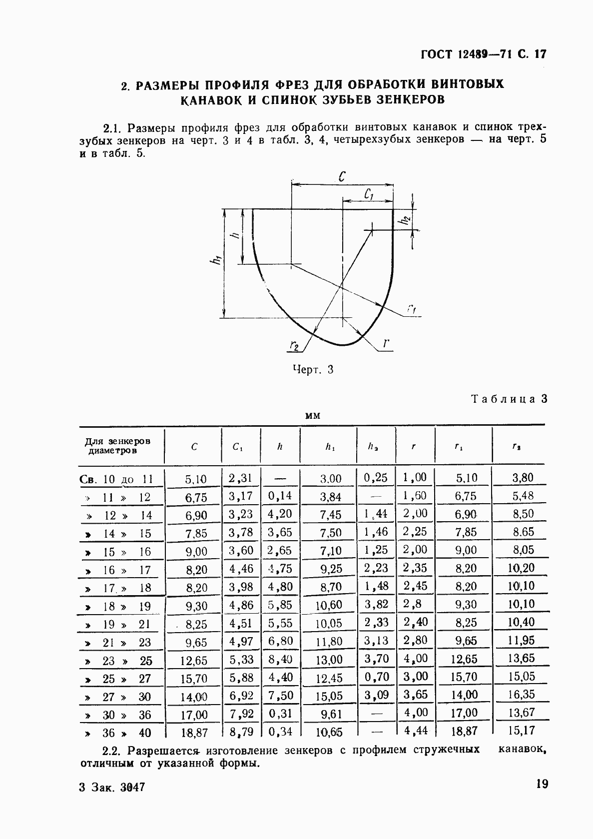 Страница 19 ГОСТ 12489-71