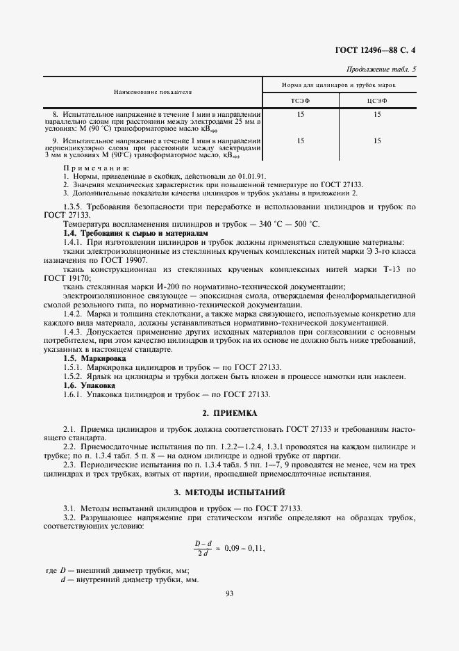 Страница 4 ГОСТ 12496-88