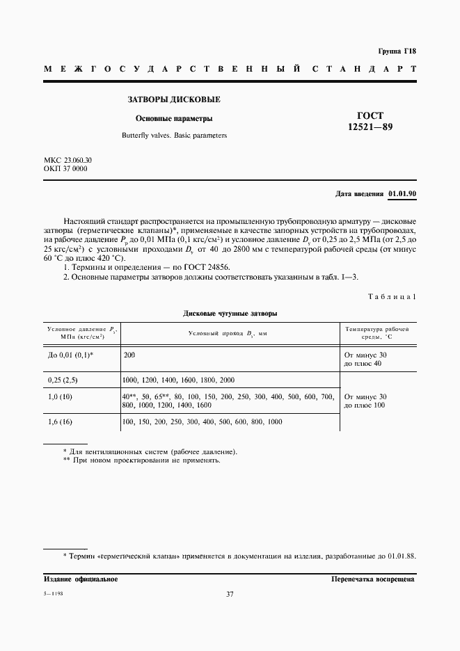 Страница 1 ГОСТ 12521-89