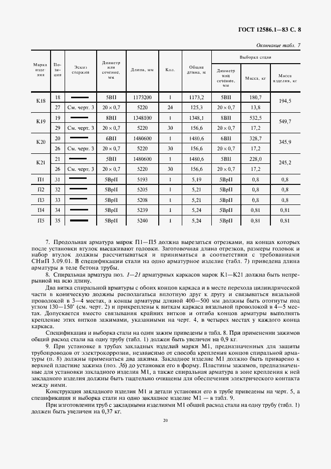 Страница 8 ГОСТ 12586.1-83