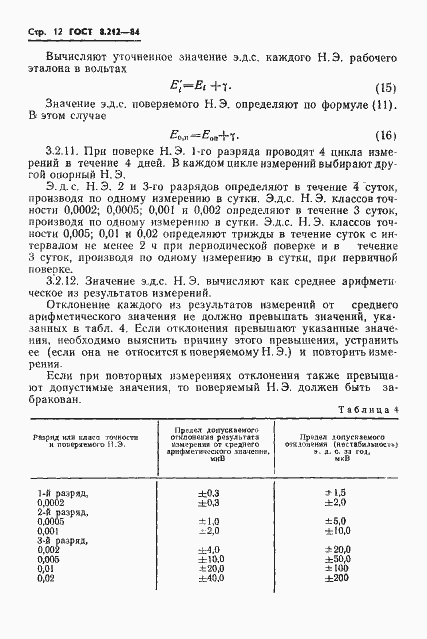 Страница 14 ГОСТ 8.212-84