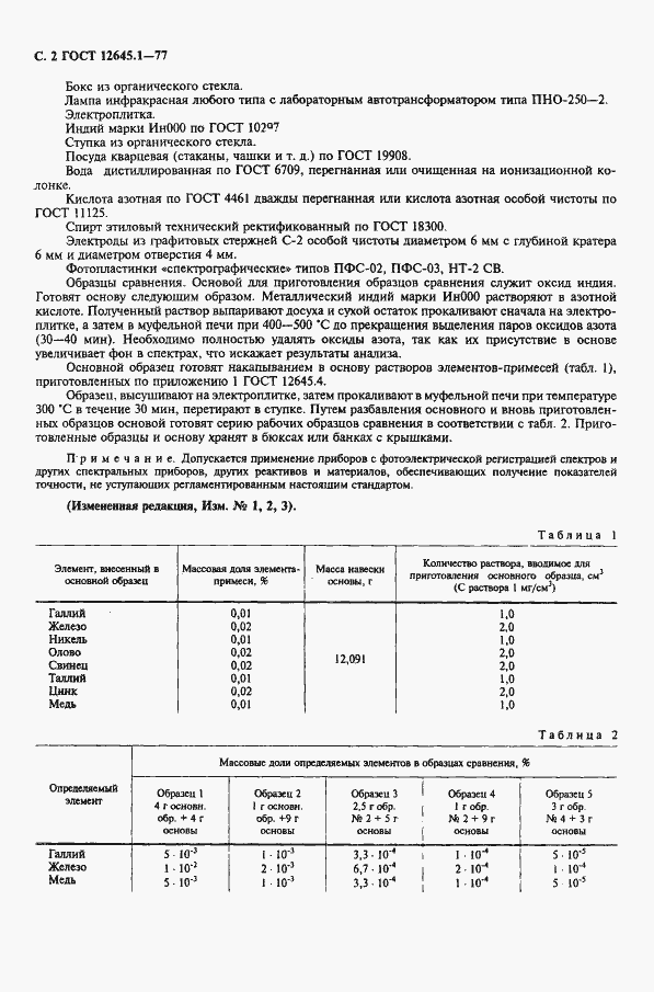 Страница 3 ГОСТ 12645.1-77