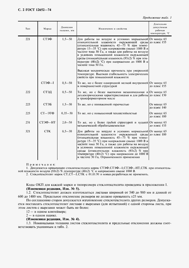 Страница 3 ГОСТ 12652-74