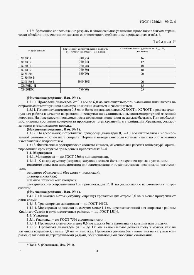 Страница 4 ГОСТ 12766.1-90