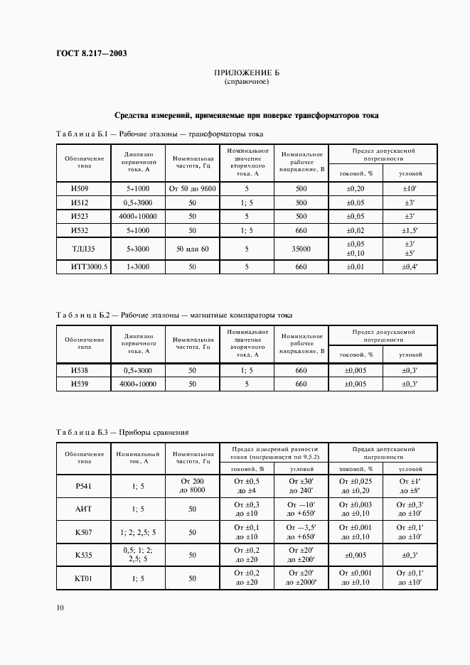 Страница 13 ГОСТ 8.217-2003