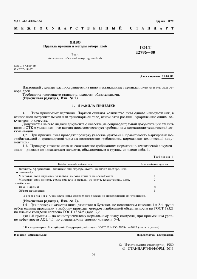 Страница 3 ГОСТ 12786-80