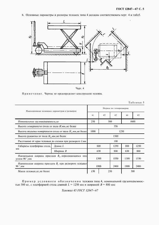 Страница 6 ГОСТ 12847-67