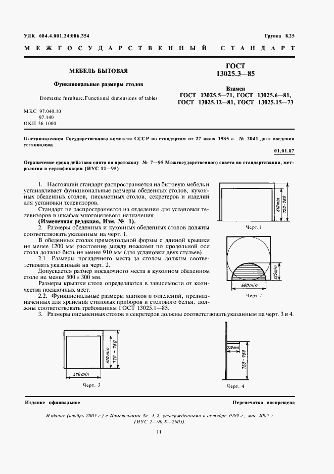 Страница 1 ГОСТ 13025.3-85