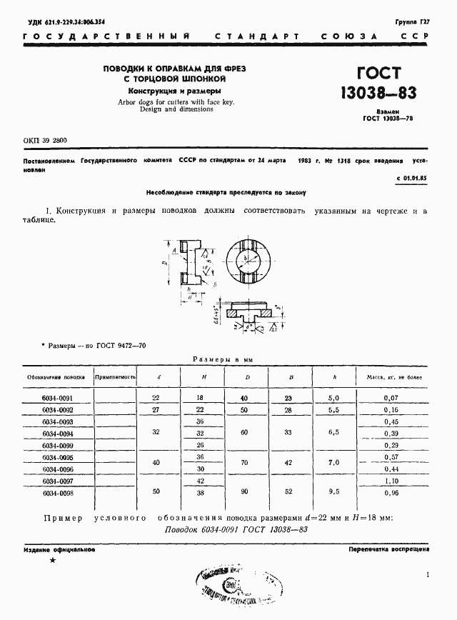 Страница 3 ГОСТ 13038-83