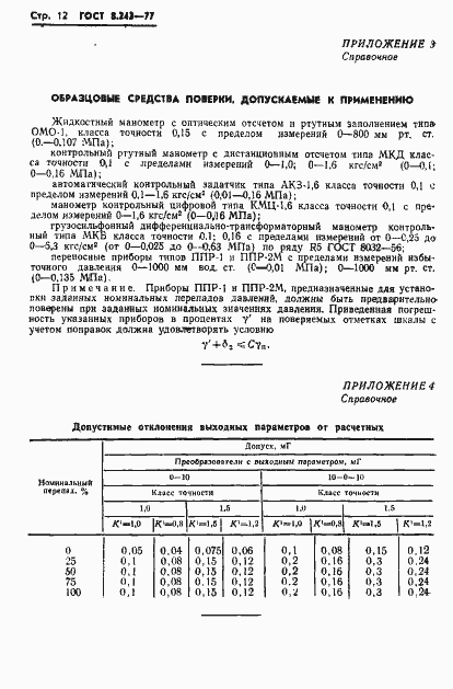 Страница 14 ГОСТ 8.243-77