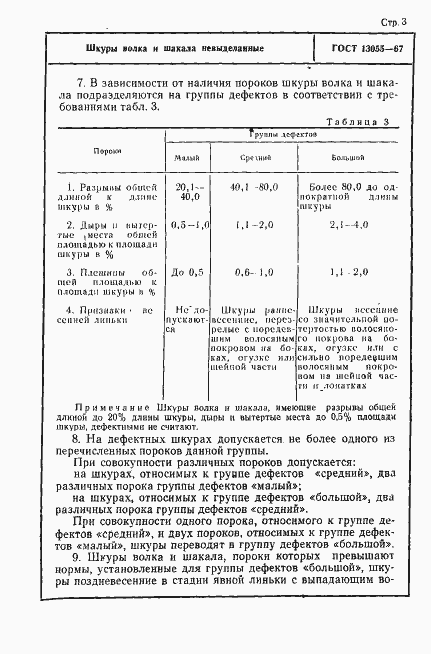 Страница 3 ГОСТ 13055-67