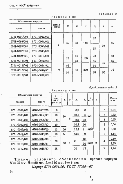 Страница 4 ГОСТ 13065-67