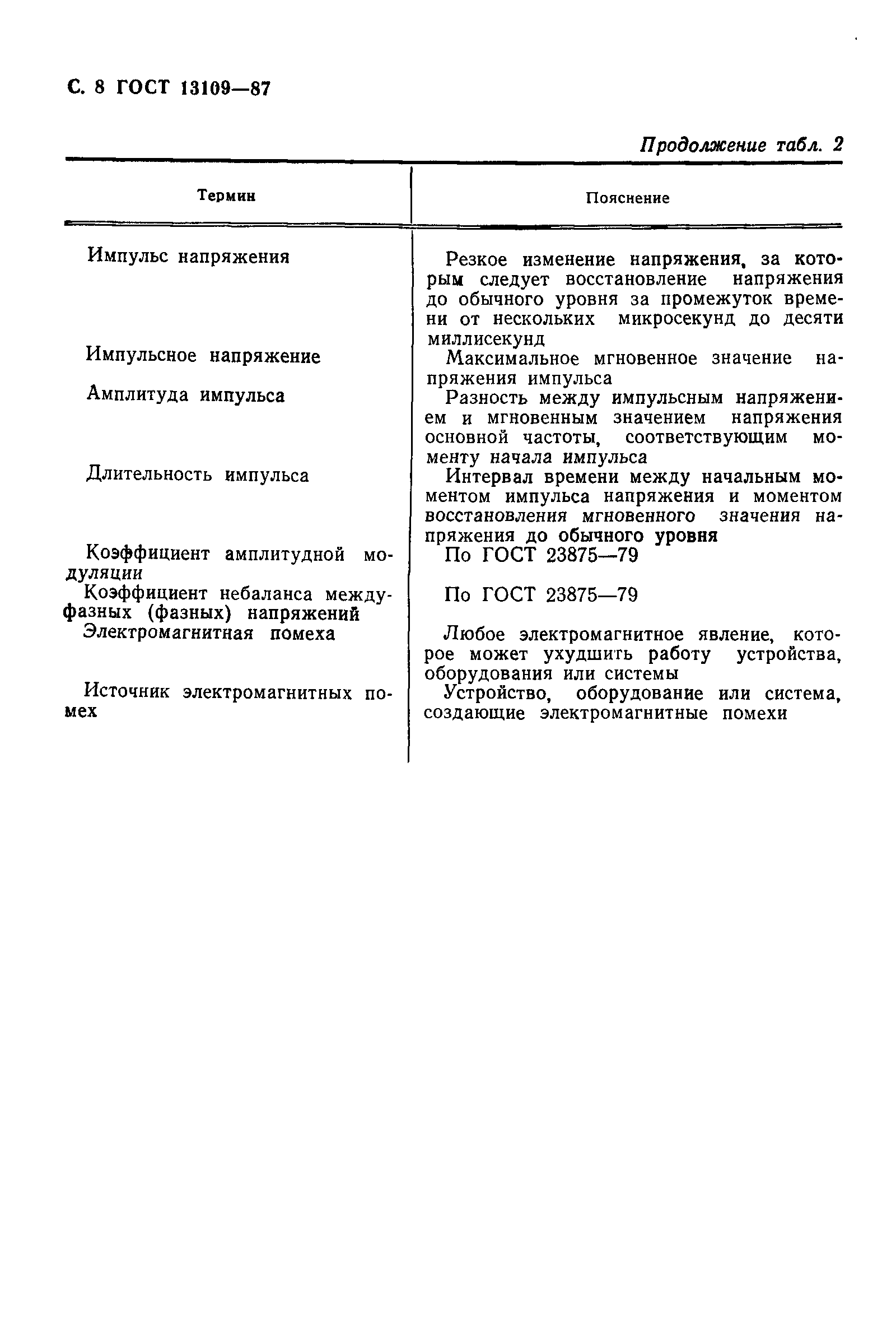 Страница 9 ГОСТ 13109-87