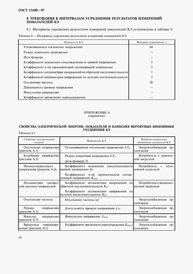 Страница 13 ГОСТ 13109-97