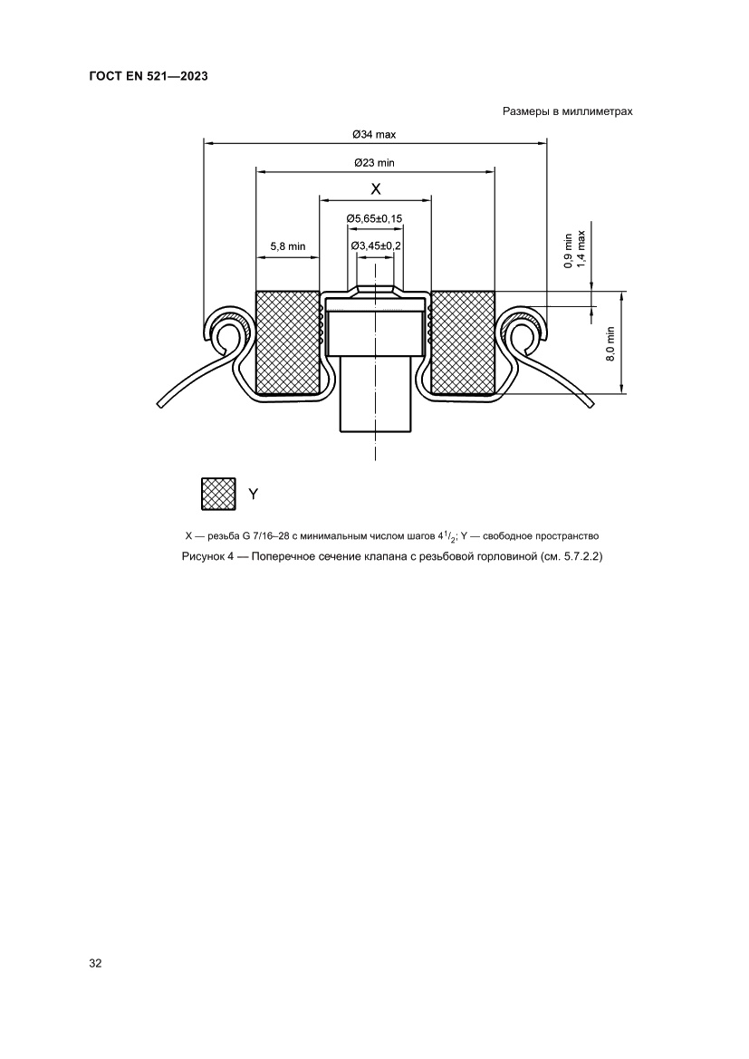 Страница 36 ГОСТ EN 521-2023
