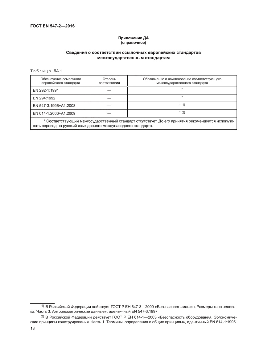 Страница 22 ГОСТ EN 547-2-2016
