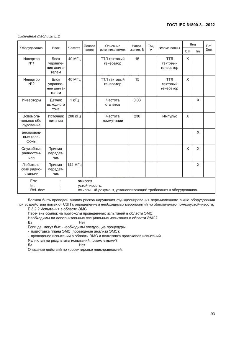 Страница 97 ГОСТ IEC 61800-3-2022