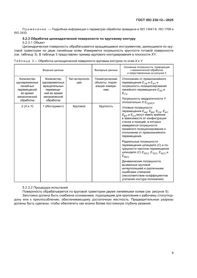 Страница 15 ГОСТ ISO 230-12-2025