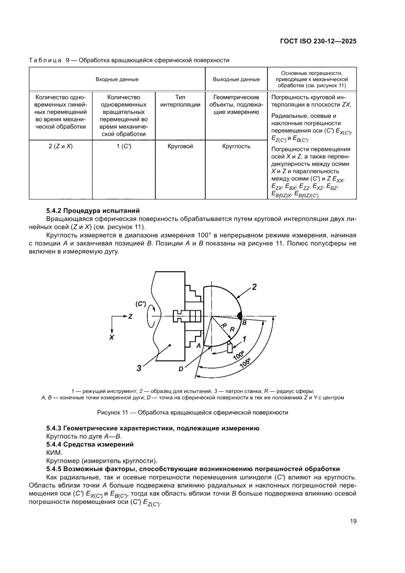 Страница 25 ГОСТ ISO 230-12-2025