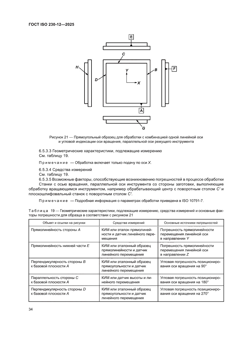 Страница 40 ГОСТ ISO 230-12-2025