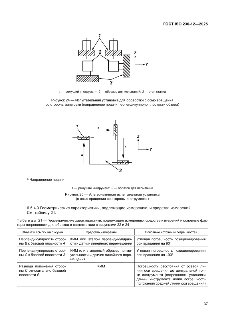 Страница 43 ГОСТ ISO 230-12-2025