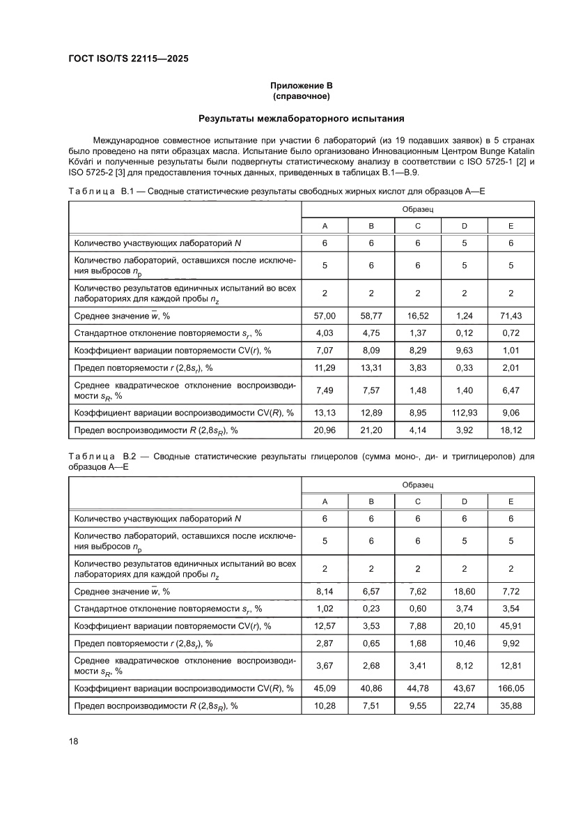 Страница 22 ГОСТ ISO/TS 22115-2025