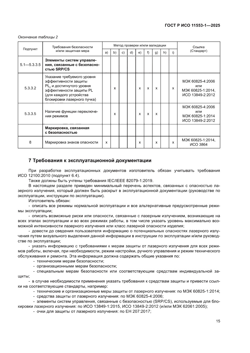 Страница 21 ГОСТ Р ИСО 11553-1-2025
